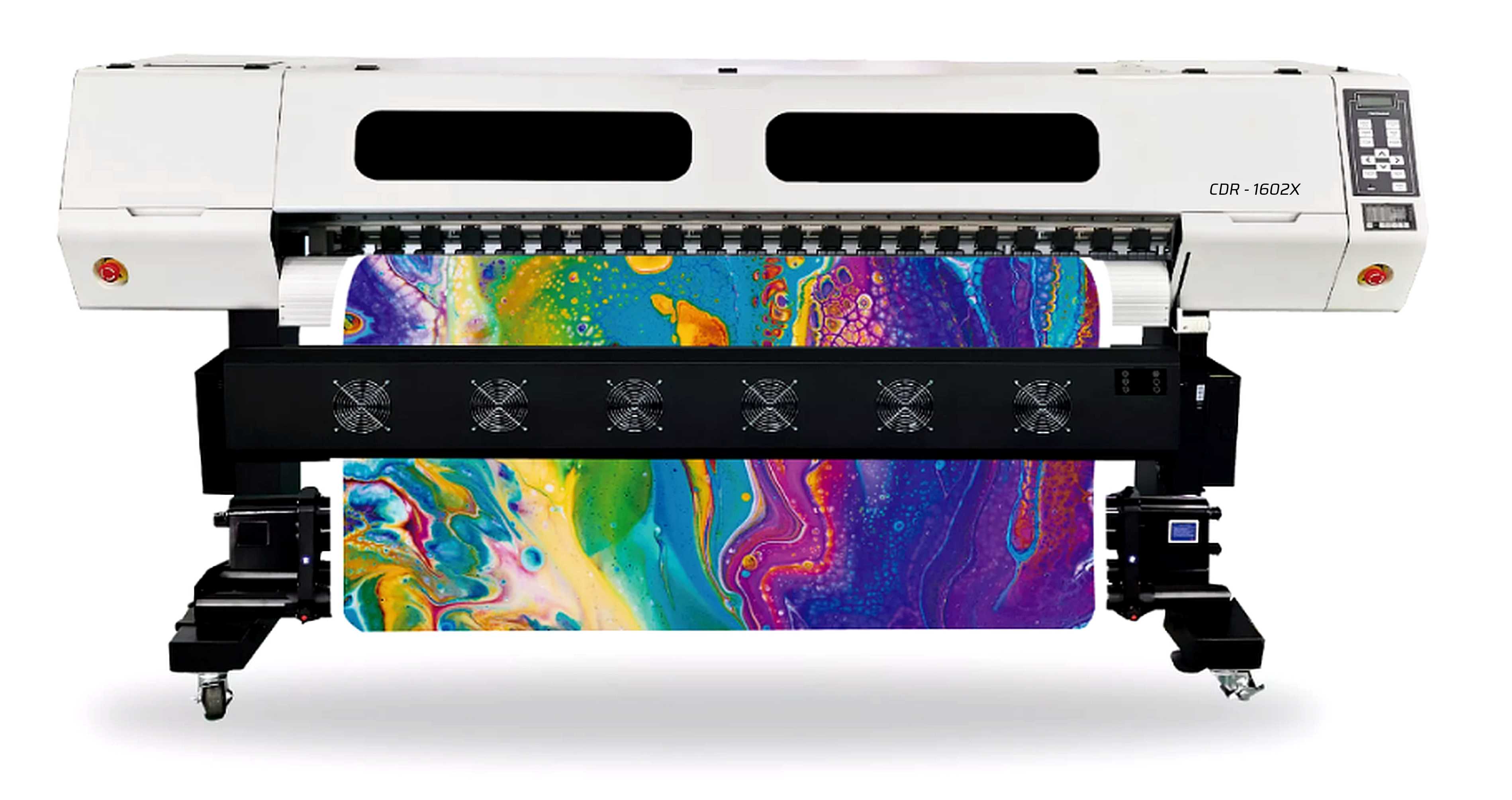 CDR-1602S Çift Kafa i3200-E1 160cm Eco Solvent Printer